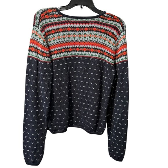 Abercrombie & Fitch Vintage Fair Isle Crewneck - Picture 2 of 4